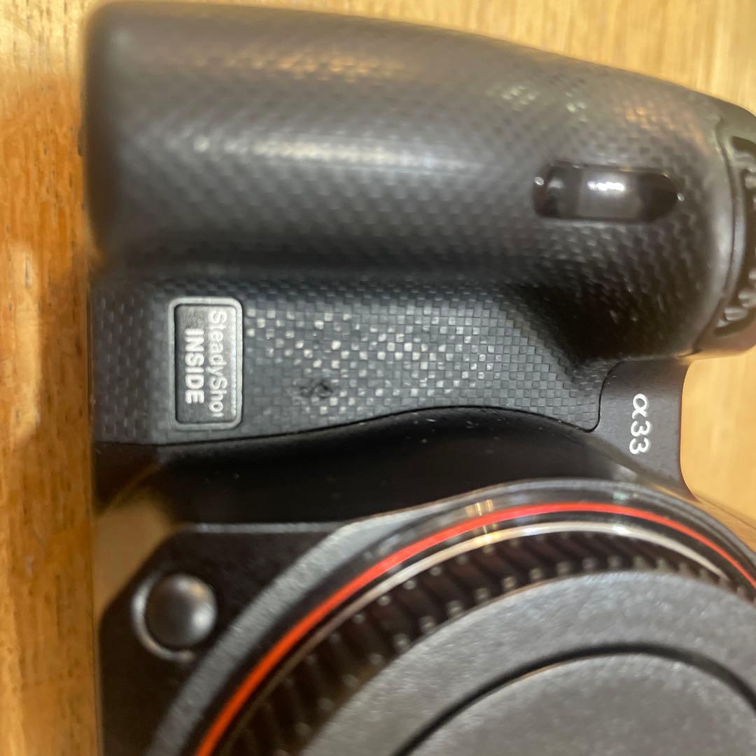SONY α33 ズームレンズキット+ 55-200 SLT-A33 一眼カメラ