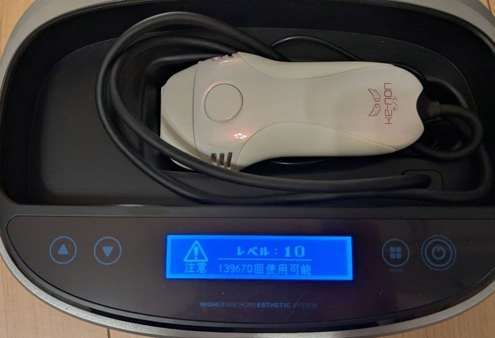 ケノン/脱毛器/未使用カートリッジ、専用サングラス付