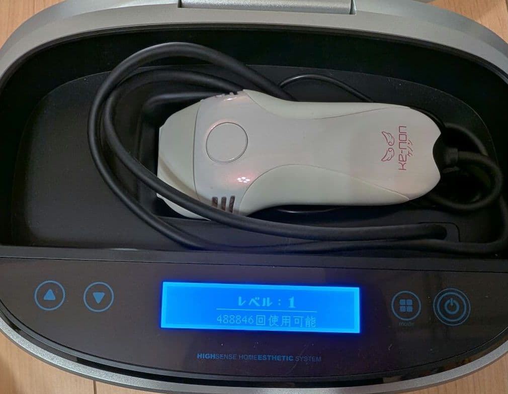 ケノン/脱毛器/未使用カートリッジ、専用サングラス付