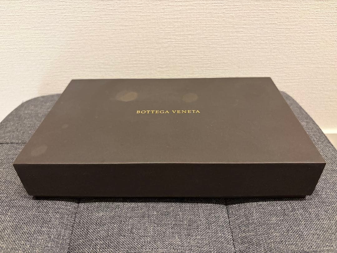 1点物BOTTEGA VENETA クロコダイル長財布 グレー ボッテガ