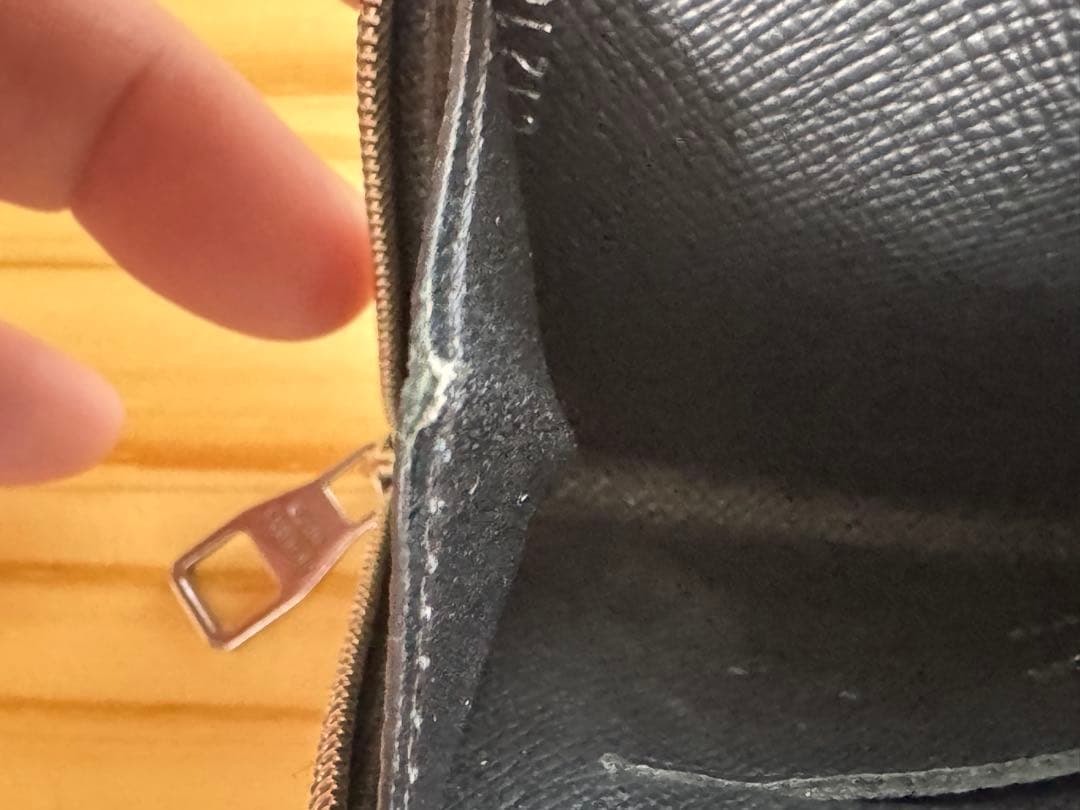 美品★ルイ・ヴィトン ダミエ・グラフィットポルトモネ・ジュール小銭入N63237