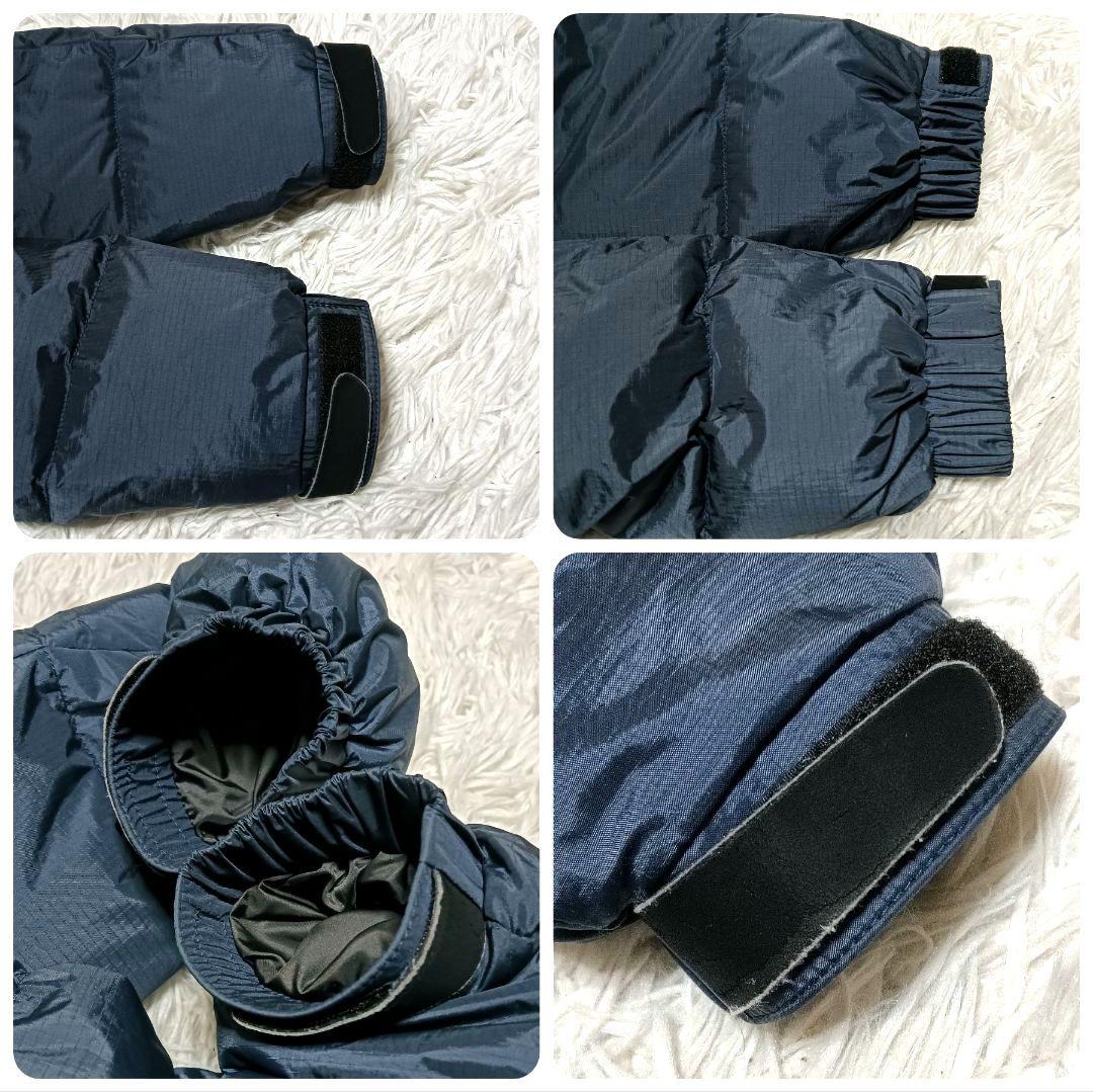 ナンガ×アーバンリサーチドアーズ　オーロラダウンジャケット　レディース　ネイビー