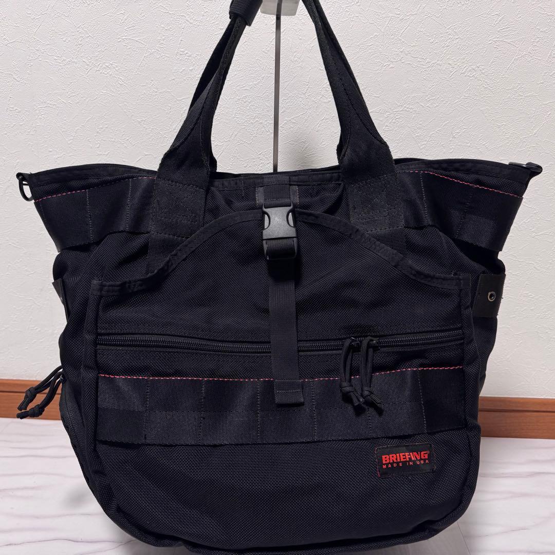 BRIEFING CLOUD GYM WIRE トートバッグ 黒 ショルダー