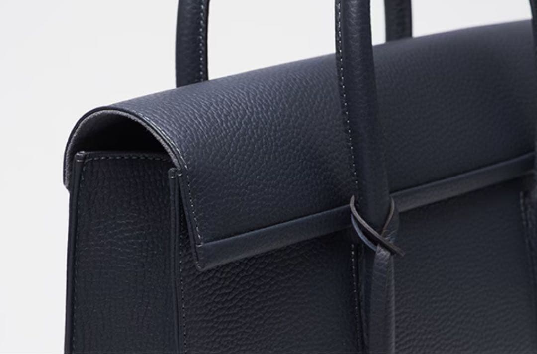 【再値下げTOFF&LOADSTONE】デボネア ブラックレザー ビジネスバッグ