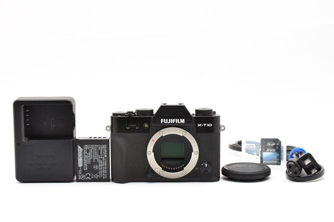 【美品】フジフィルム FUJIFILM X-T10 ボディ ブラック