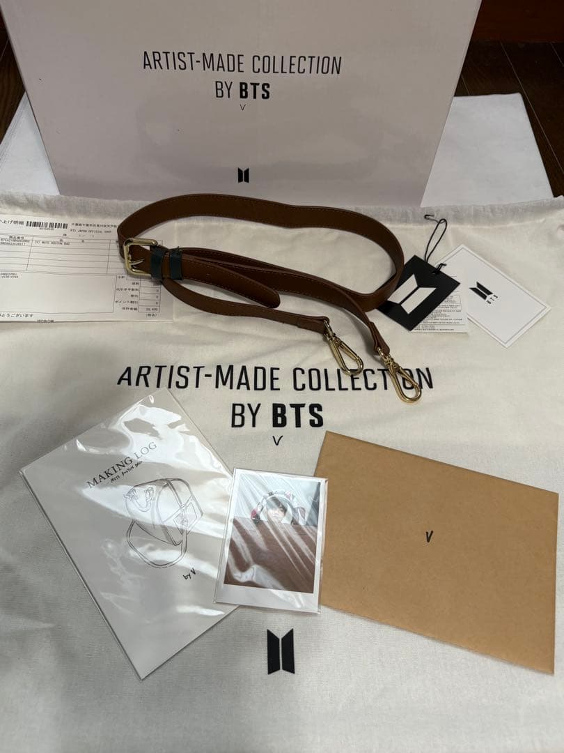 BTS V アーティストメイドMUTE ボストンバッグ＆VOGUE KOR