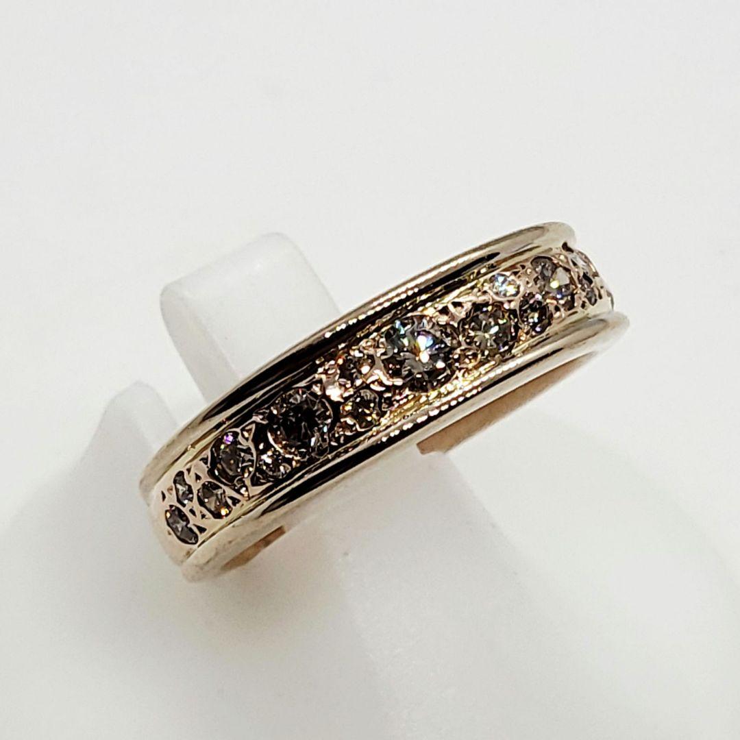 カシケイ K18PG ダイヤ リング