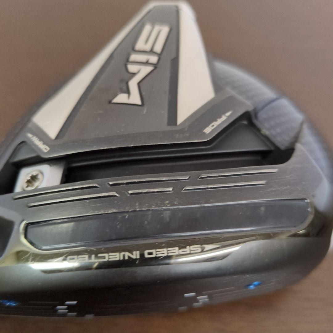 【送料無料】テーラーメイド SIM ドライバー（ヘッドのみ） ロフト９度