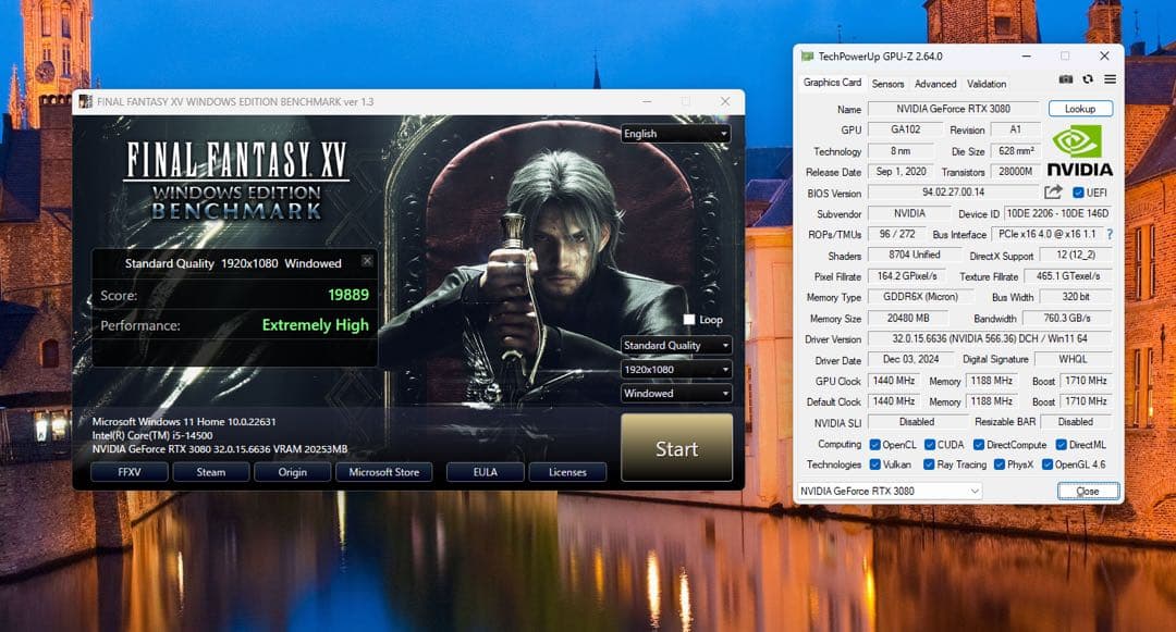 グラフィックボード・グラボ・ビデオカード ASUS GeForce RTX 3080 20GB ROG Strix