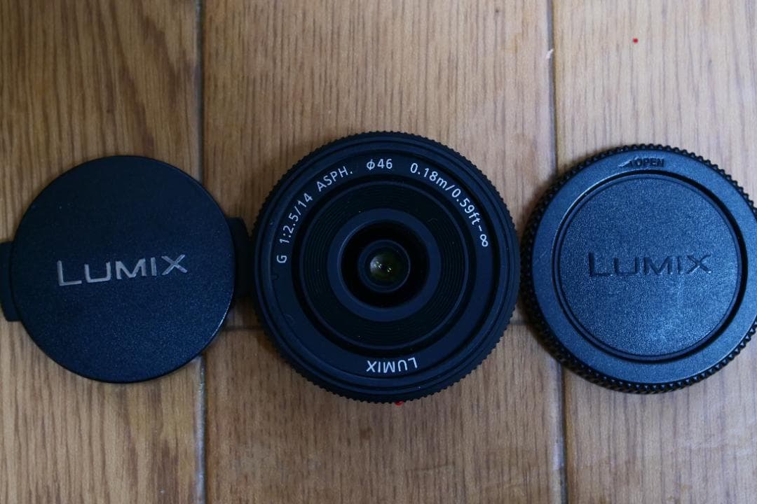 【動作確認済 価格相談可】LUMIX G 14mm/F2.5 H-H014