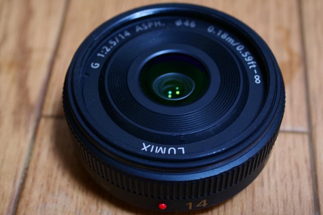 【動作確認済 価格相談可】LUMIX G 14mm/F2.5 H-H014