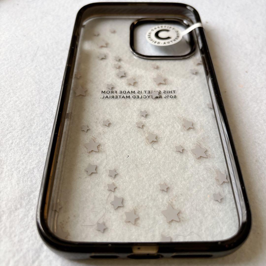 ★iPhone 14 Pro Max ケース CASETiFY ブラック透明