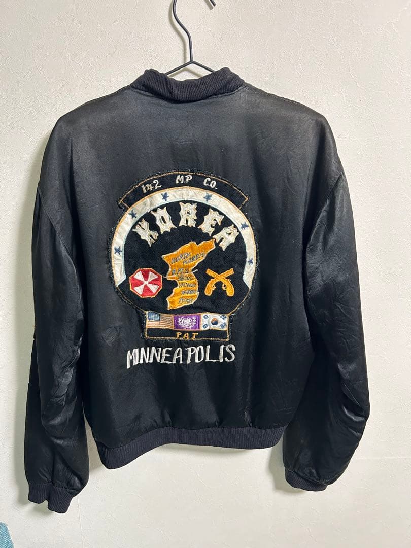 40s 50s スカジャン　コリジャン　スーベニアジャケット　ミリタリー