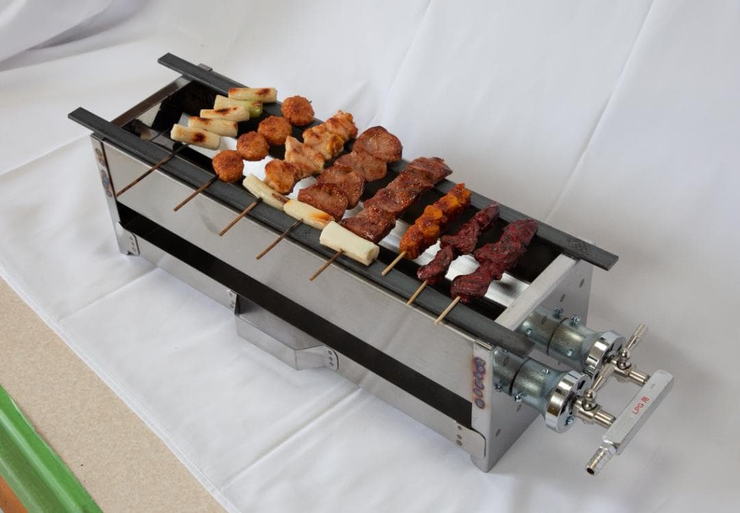 売れてます★焼き鳥コンロ★串焼★プロ仕様★五平餅★業務用★焼鳥焼器★みたらし団子