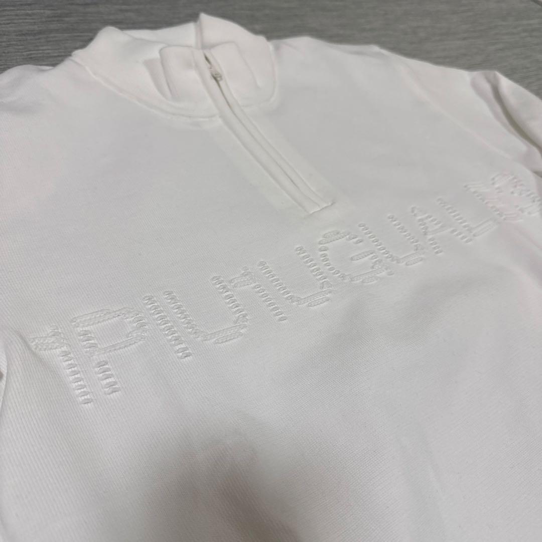 1piu1uguale3 GOLFウノピゥウノウグァーレト　ハーフジップニット