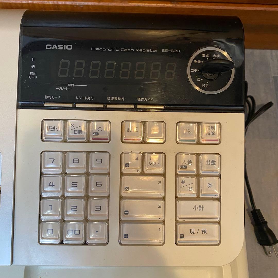 N2198 CASIO レジスター SE-S20