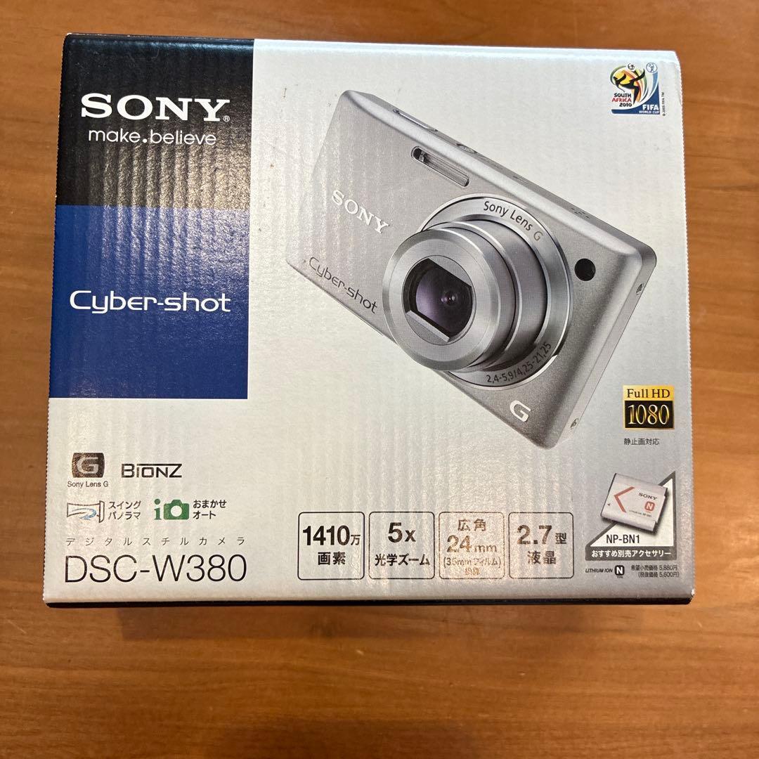 SONY DSC-W380 コンパクトデジタルカメラ