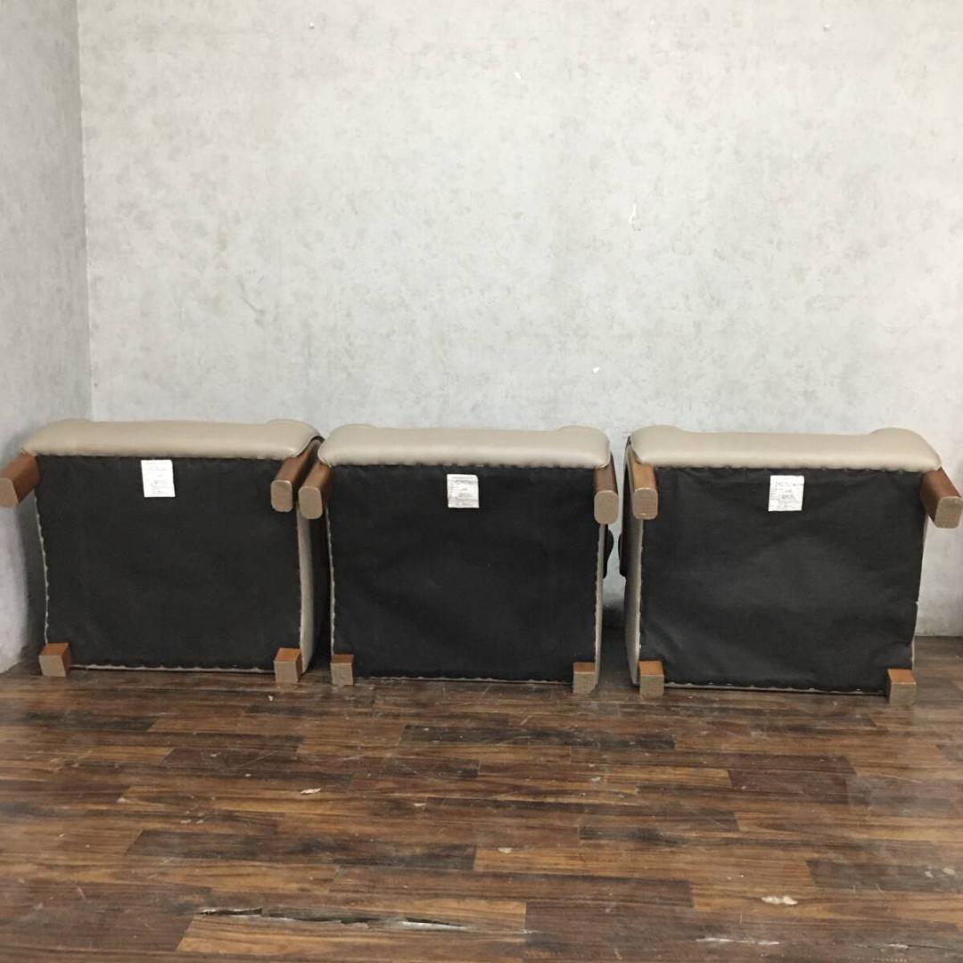 FuFu　送料込み　楠木ファニチャー 革製 1人掛けソファ