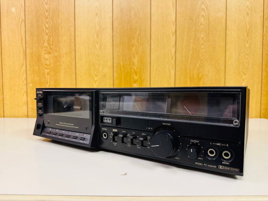 Aurex オーレックス カセットデッキ PC-X66AD