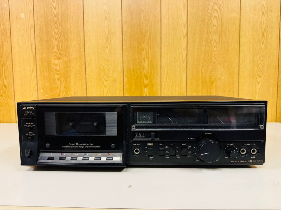 Aurex オーレックス カセットデッキ PC-X66AD