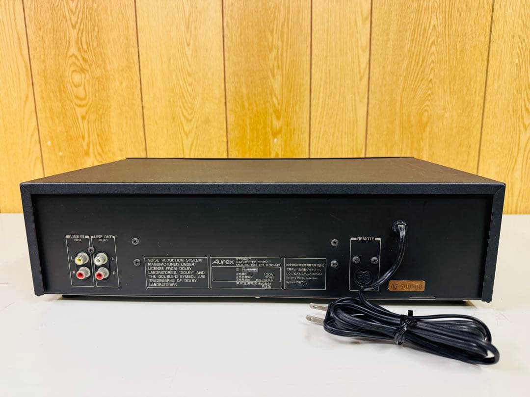 Aurex オーレックス カセットデッキ PC-X66AD