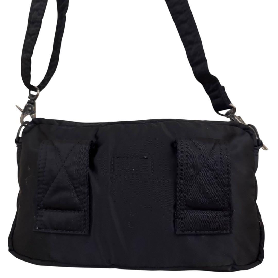 PORTER ポーター　ショルダーバッグ　タンカー　ブラック　ナイロン　斜め掛け