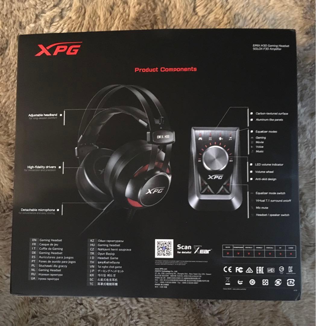 XPG EMIX H30 ゲーミングヘッドセット