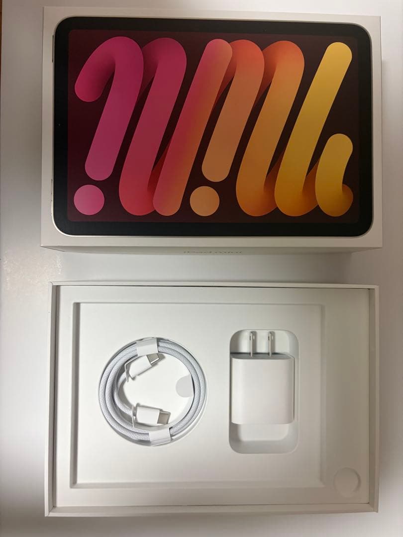 【値下げ】Apple iPad mini 第7世代 256GB 充放電回数28回