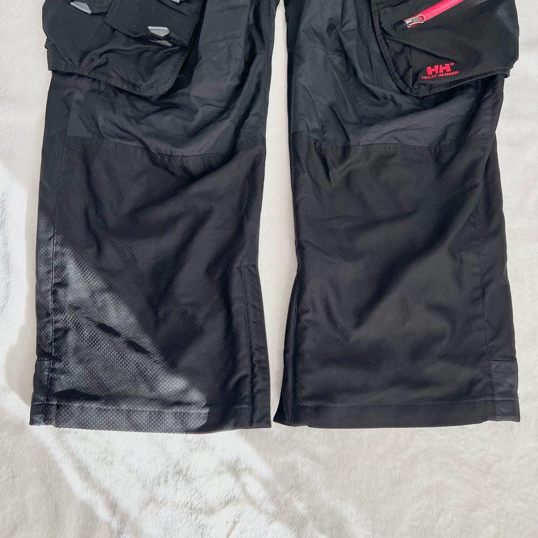 ヘリーハンセン スノーボードバンツ スキー 防水 レインウェア XL ブラック