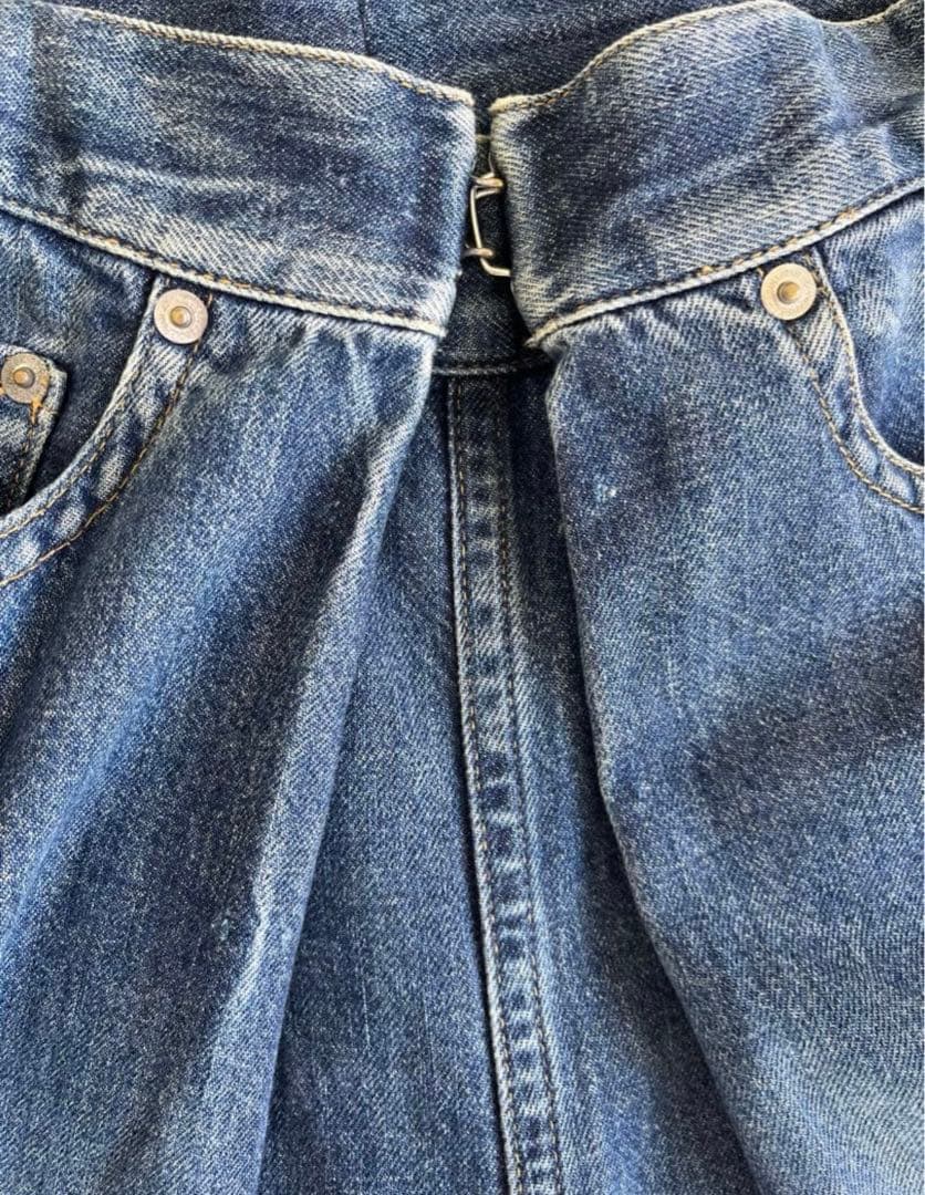 JOHNLAWRENCESULLIVAN ワイドデニムパンツ