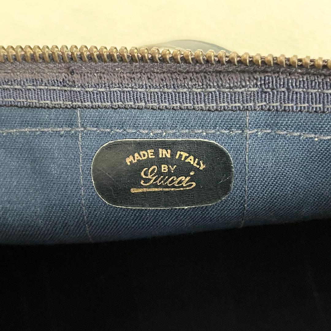 希少✨GUCCIヴィンテージ ボストンバッグ シェリーライン GG柄