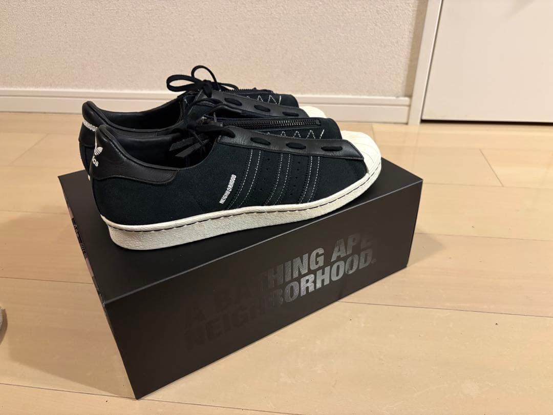 NEIGHBORHOOD adidas Superstar ブラック
