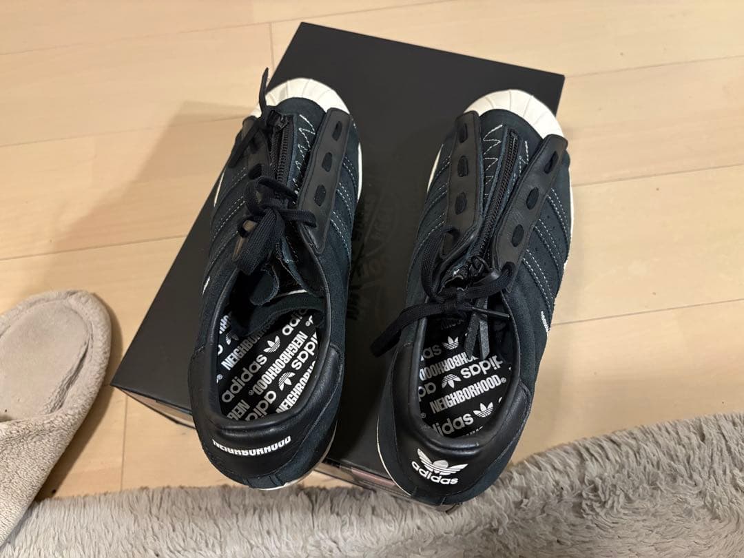 NEIGHBORHOOD adidas Superstar ブラック