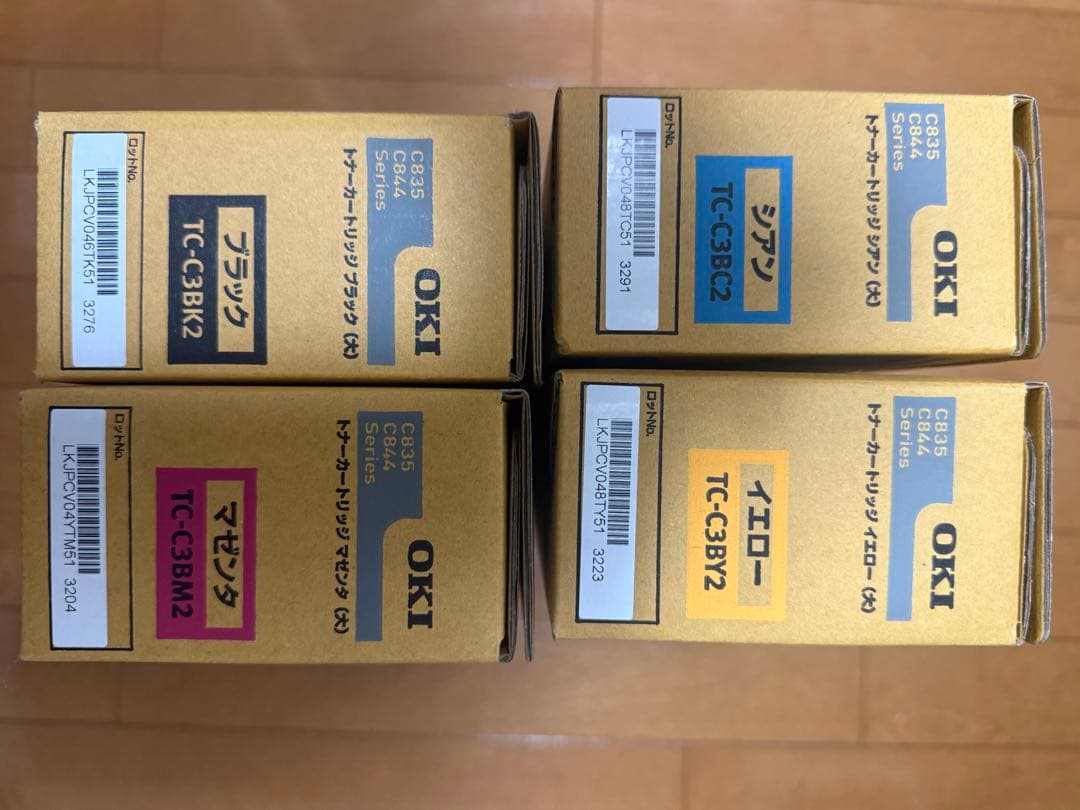 OKI トナーカートリッジ ４本