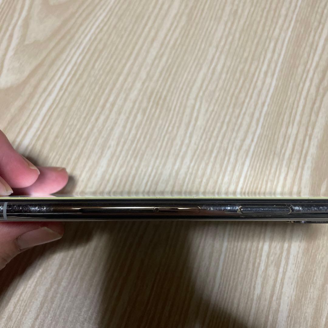 Apple iPhone X シルバー 本体 透明ケース付き