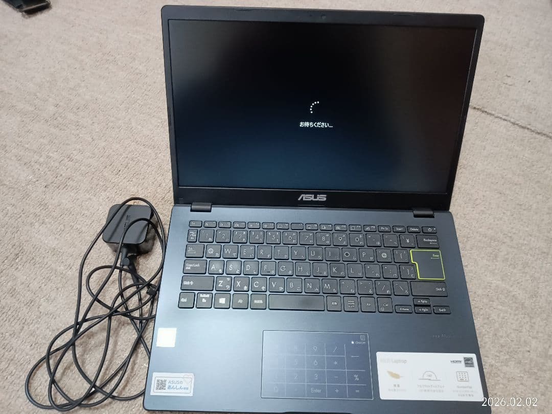 ASUSノートパソコンE410KA-EK207WS 14型