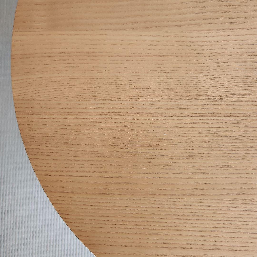 【無印良品】楕円こたつ・小・本体・タモ材曲木脚・石英管ヒーター／ナチュラル