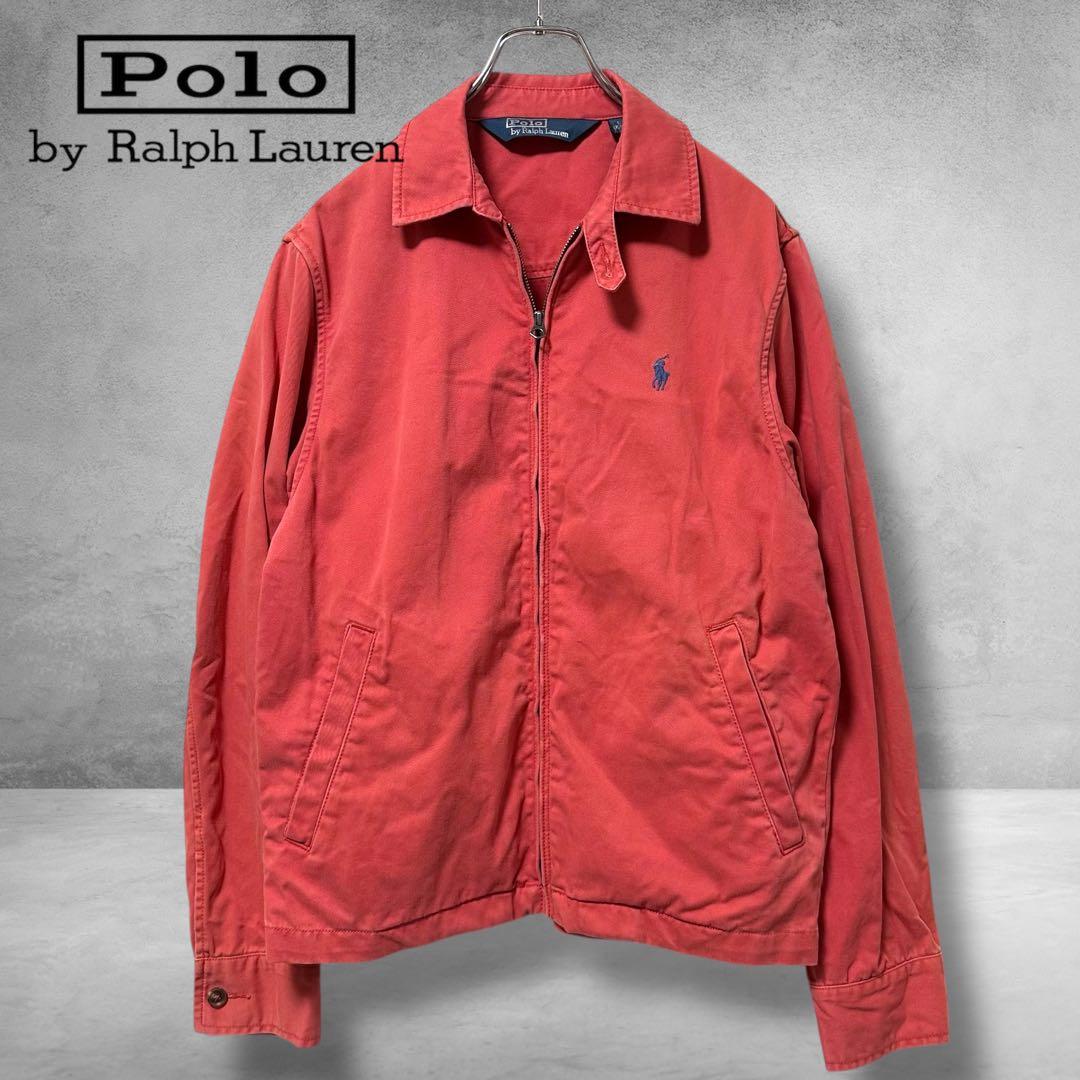 Polo By Ralph Lauren サーモンピンク スイングトップ