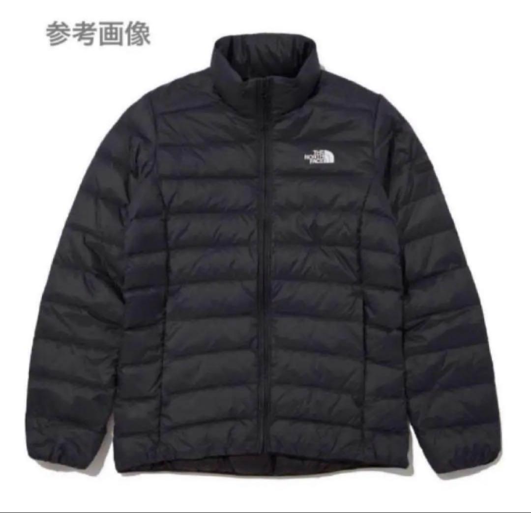 【新品】ノースフェイス ライトダウンジャケット黒 ダウン軽量 レディース L