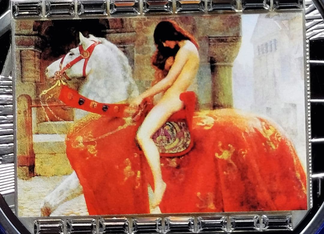 GODIVAのシンボルマーク「Lady Godiva」ジョン・コリア3oz銀貨