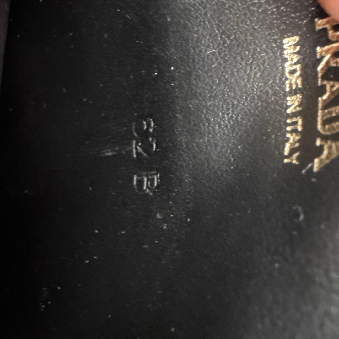 あ*ん様 PRADA ブラック 長財布 エンベロープスタイル