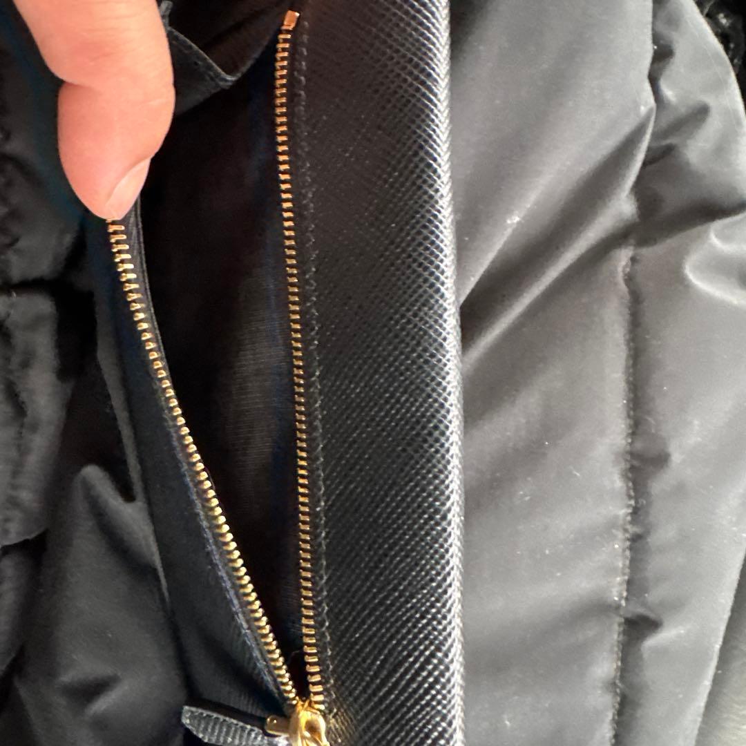 あ*ん様 PRADA ブラック 長財布 エンベロープスタイル