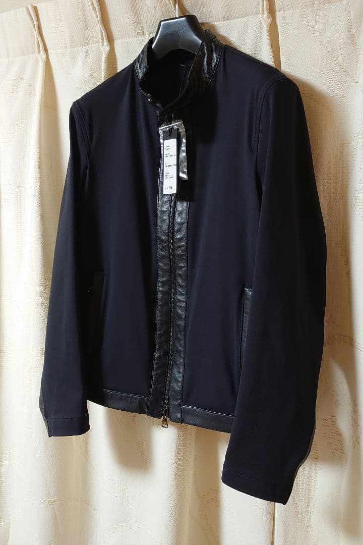 エンメティ JURI X ユリ 46 М ジャージー 切替 ネイビー 別注