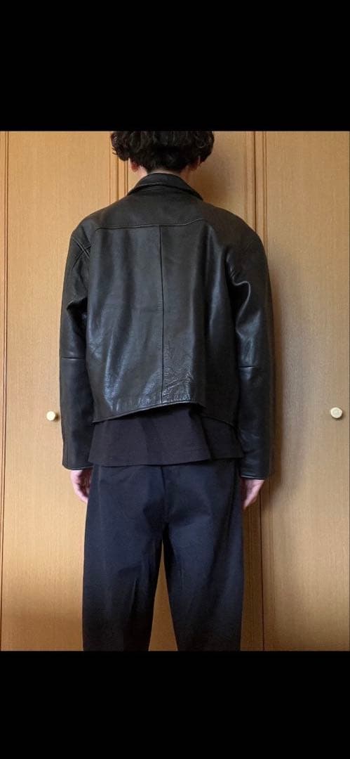シングルレザージャケット