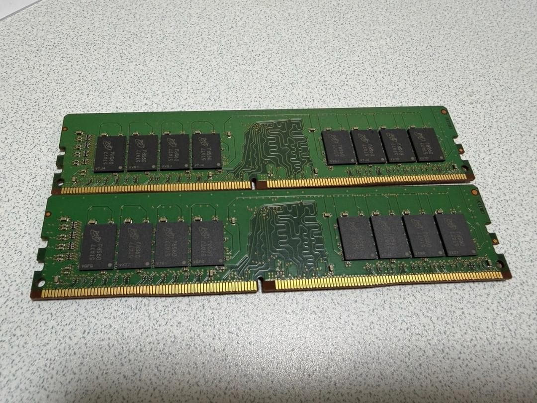 Crucial 32GB DDR4-2133（16GB ⨉ 2） 4セット