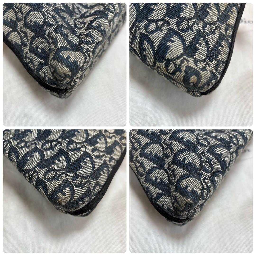 クリスチャンディオール アクセサリーポーチ バッグ トロッター柄 保存袋付き