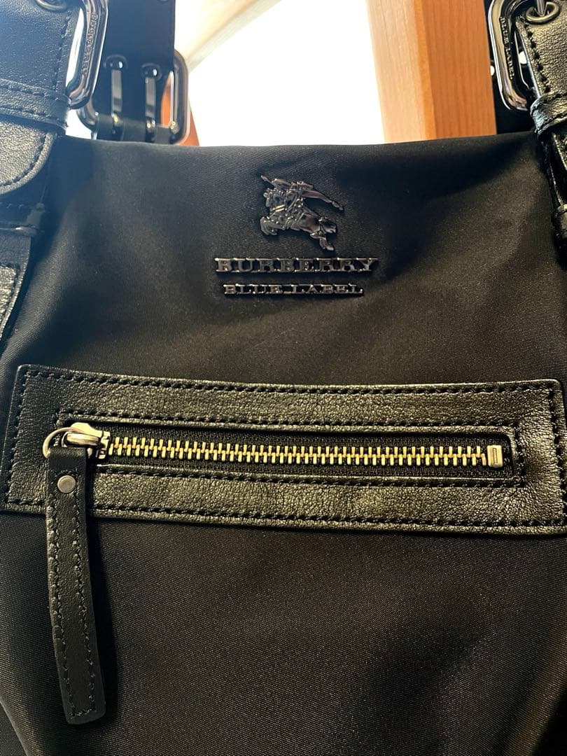 BURBERRY BLUE LABEL ハンドバッグ　黒