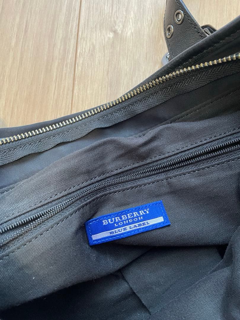 BURBERRY BLUE LABEL ハンドバッグ　黒