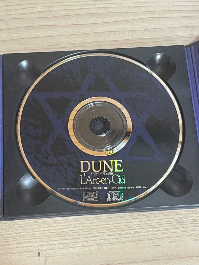 L'Arc〜en〜Ciel　ラルクアンシエル　1993 DUNE限定盤ＣＤ