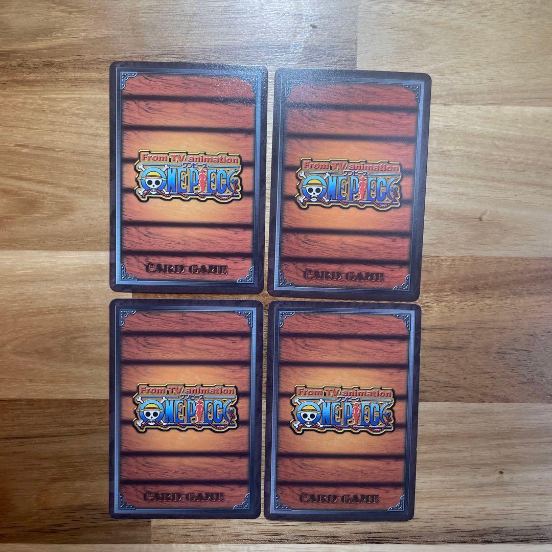 ワンピースカードダス　非売品　プロモカード 4枚セット